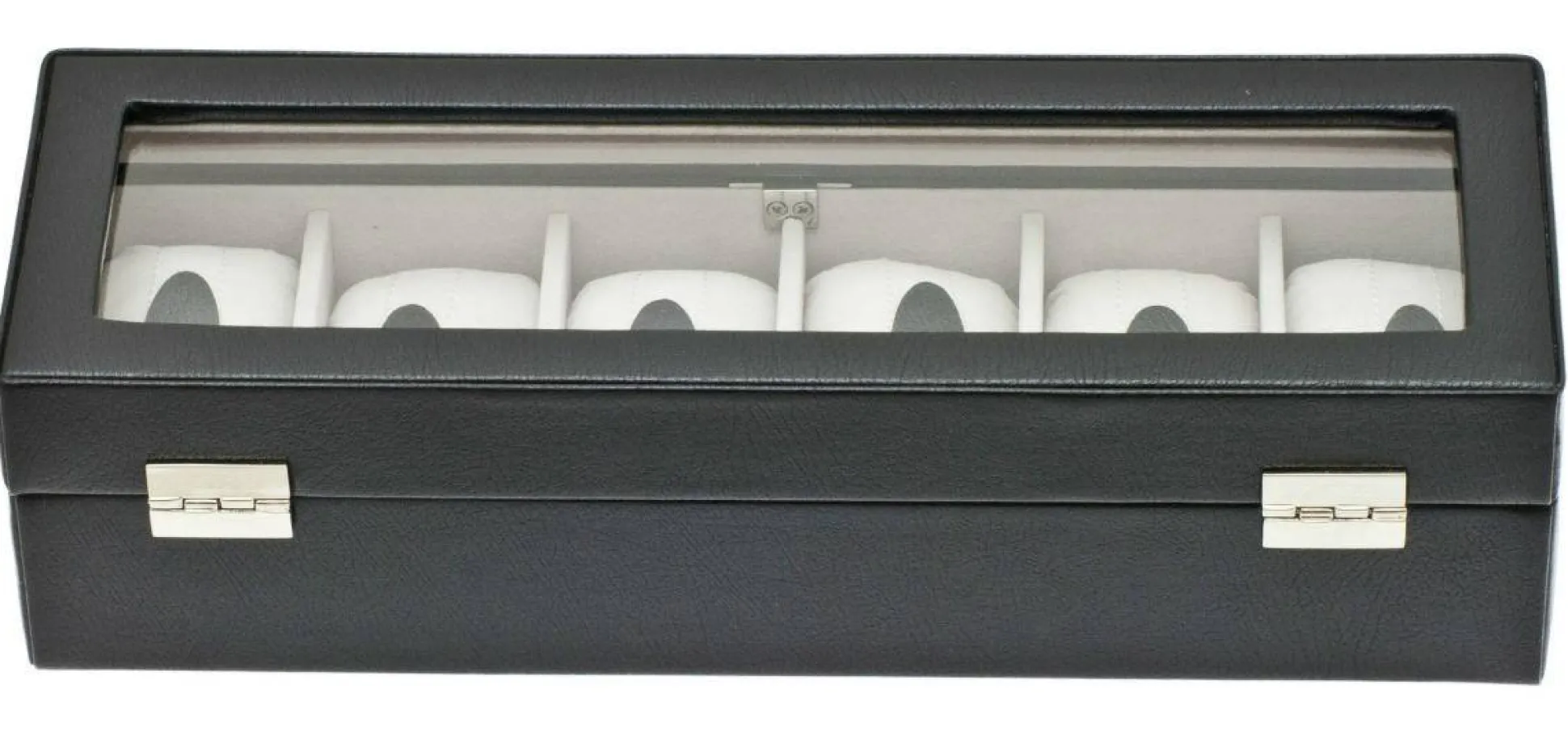 Davidts Coffret vitre pour 6 montres Euclide*Femme Coffret Bijoux