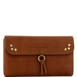 Francinel Compagnon Enola a rabat en cuir*Femme Portefeuilles Femme