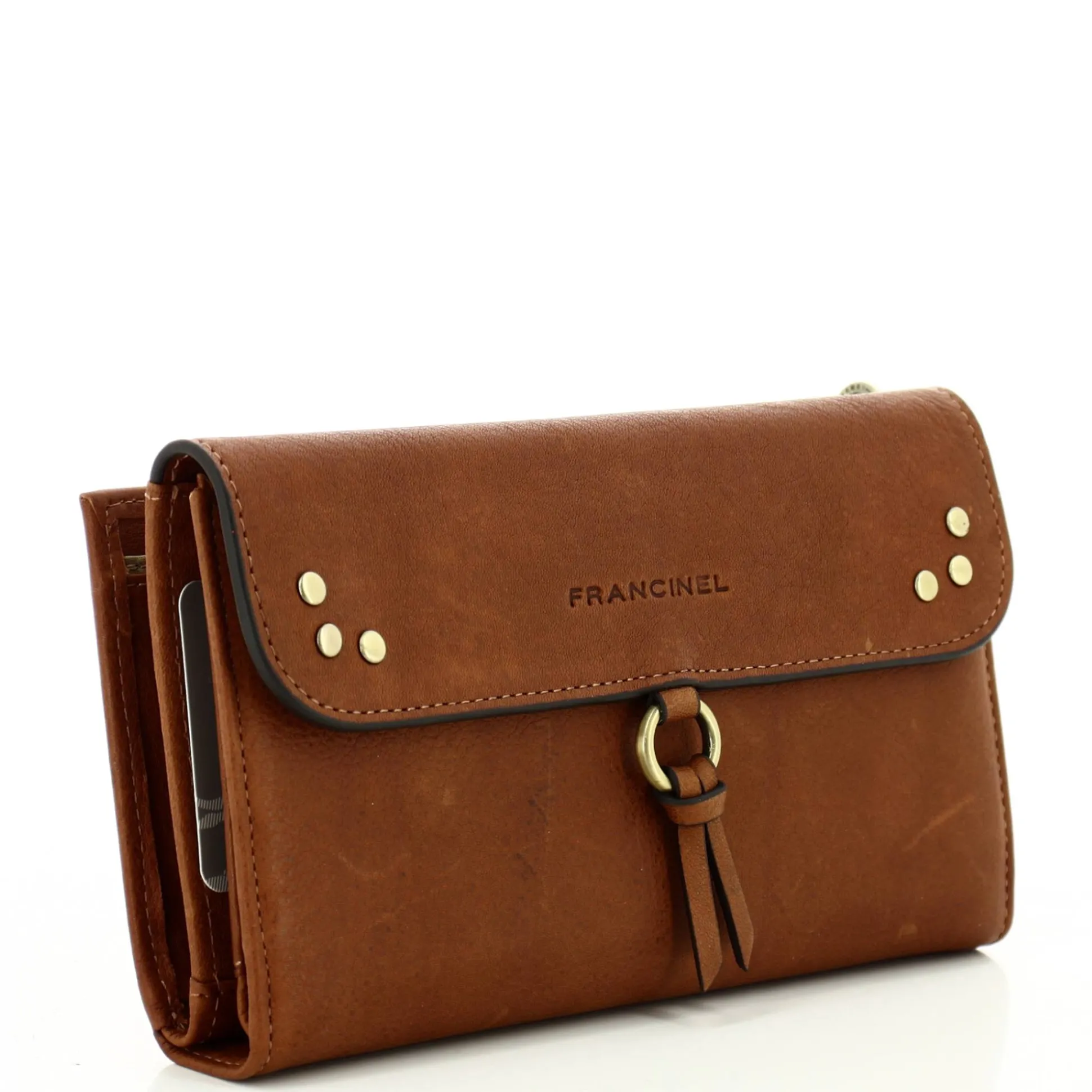 Francinel Compagnon Enola a rabat en cuir*Femme Portefeuilles Femme