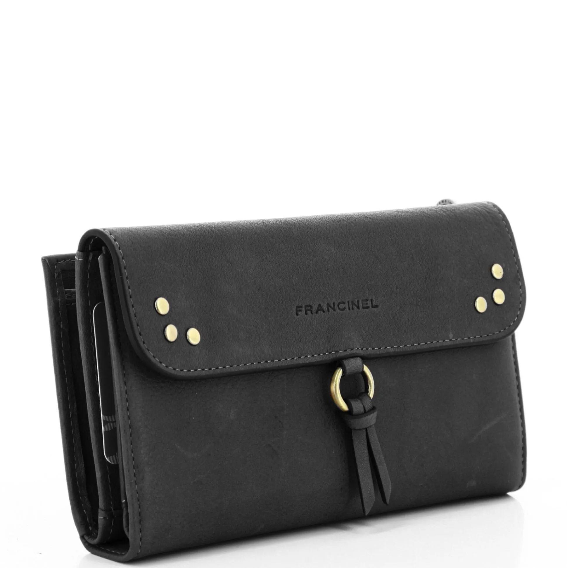 Francinel Compagnon Enola a rabat en cuir*Femme Portefeuilles Femme