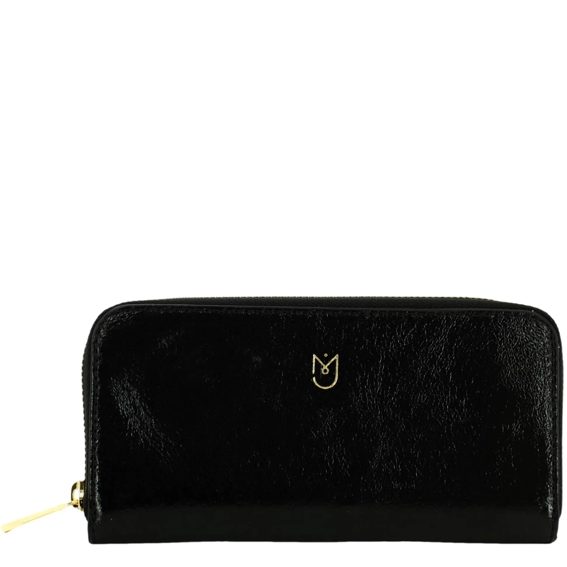 Mia & Joy Compagnon zippe Edelyne cuir effet metallise*Femme Portefeuilles Femme