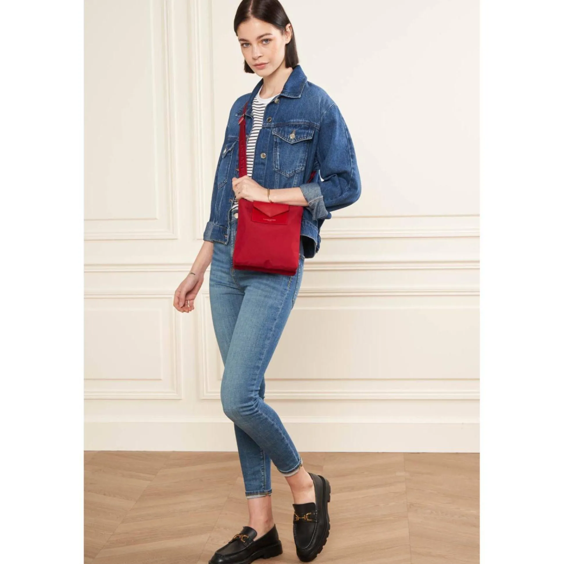 Lancaster Double pochette zippee Smart KBA*Femme Sacs Bandoulière