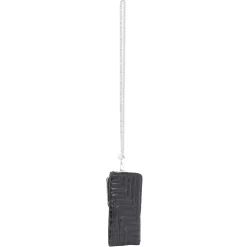 Lancel Etui smartphone Midi-Minuit cuir matelasse*Femme Etuis Smartphone