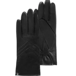 Isotoner Gants en cuir d'agneau doublure polaire Smartouch*Femme Gants Femme