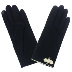 Glove Story Gants femme tactiles avec petit noeud*Femme Gants Femme