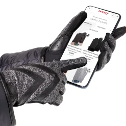 Isotoner Gants femmes tactiles polaire recyclee*Femme Gants Femme