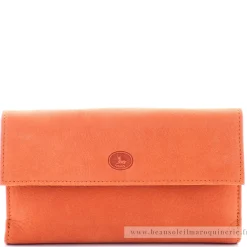 Frandi Grand compagnon a rabat cuir Nubuck*Femme Portefeuilles Femme