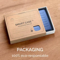 Ogon Grand porte-cartes Smart Case Large aluminium*Homme Porte-Cartes Homme