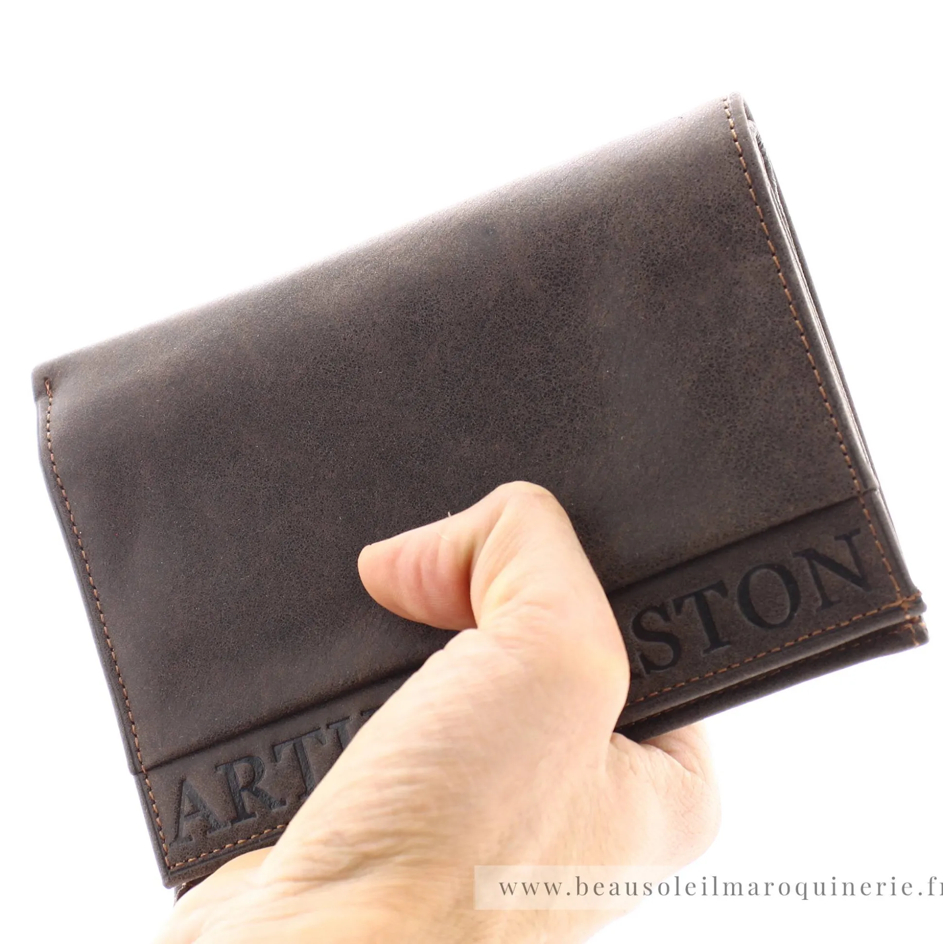 Arthur Aston Grand portefeuille (3 volets) Diego*Homme Portefeuilles Homme