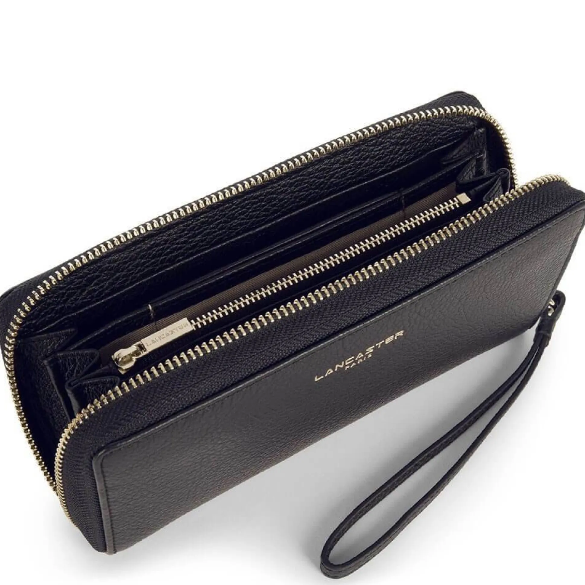 Lancaster Grand portefeuille cuir Dune*Femme Portefeuilles Femme