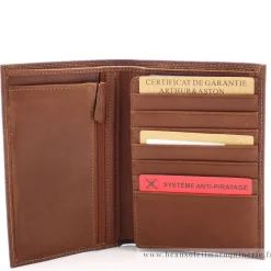 Arthur Aston Grand portefeuille en cuir Pablo*Homme Portefeuilles Homme