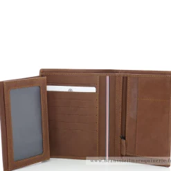 Serge Blanco Grand portefeuille en cuir Anchorage*Homme Portefeuilles Homme