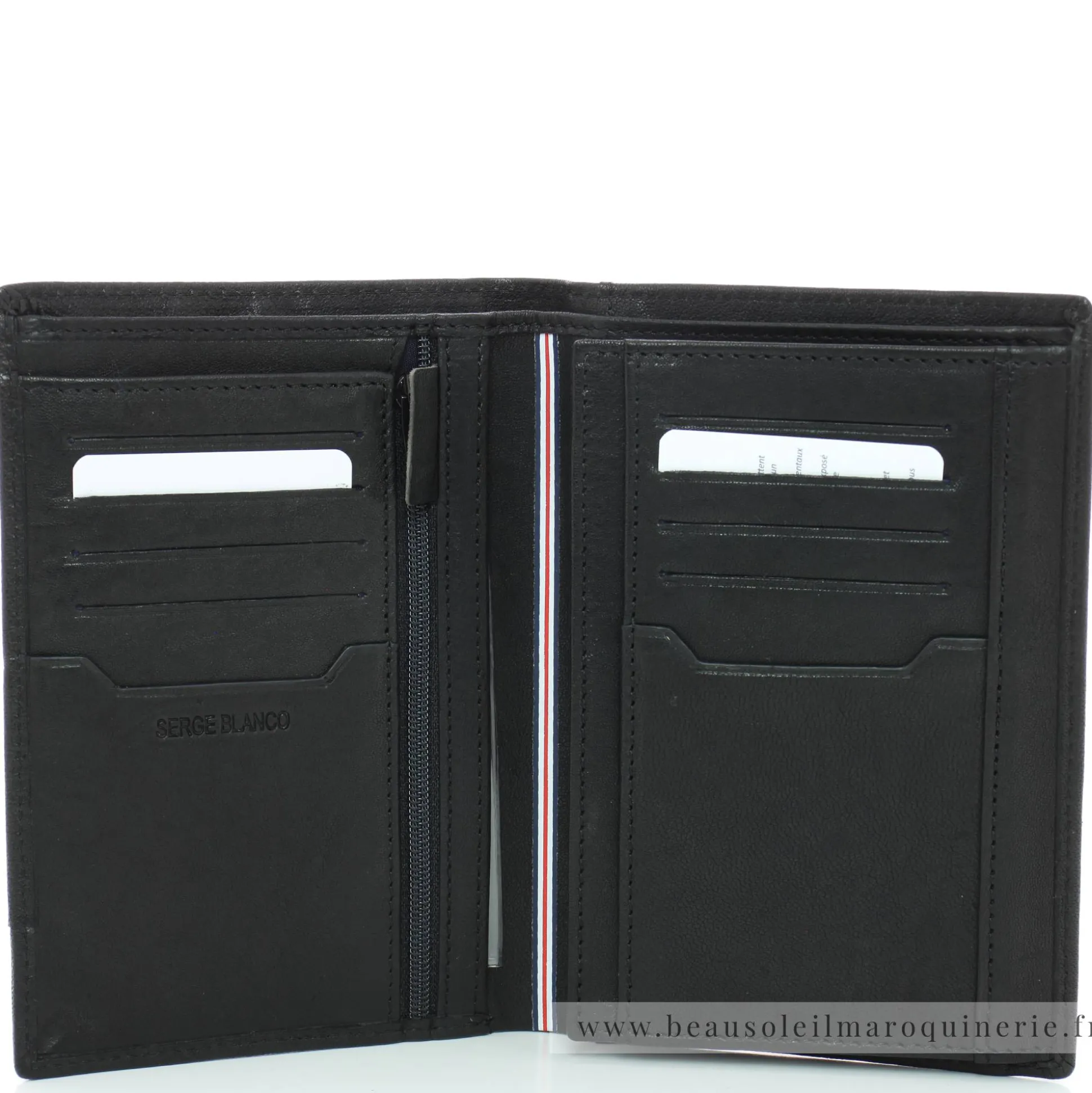 Serge Blanco Grand portefeuille et porte-cartes Anchorage*Homme Portefeuilles Homme