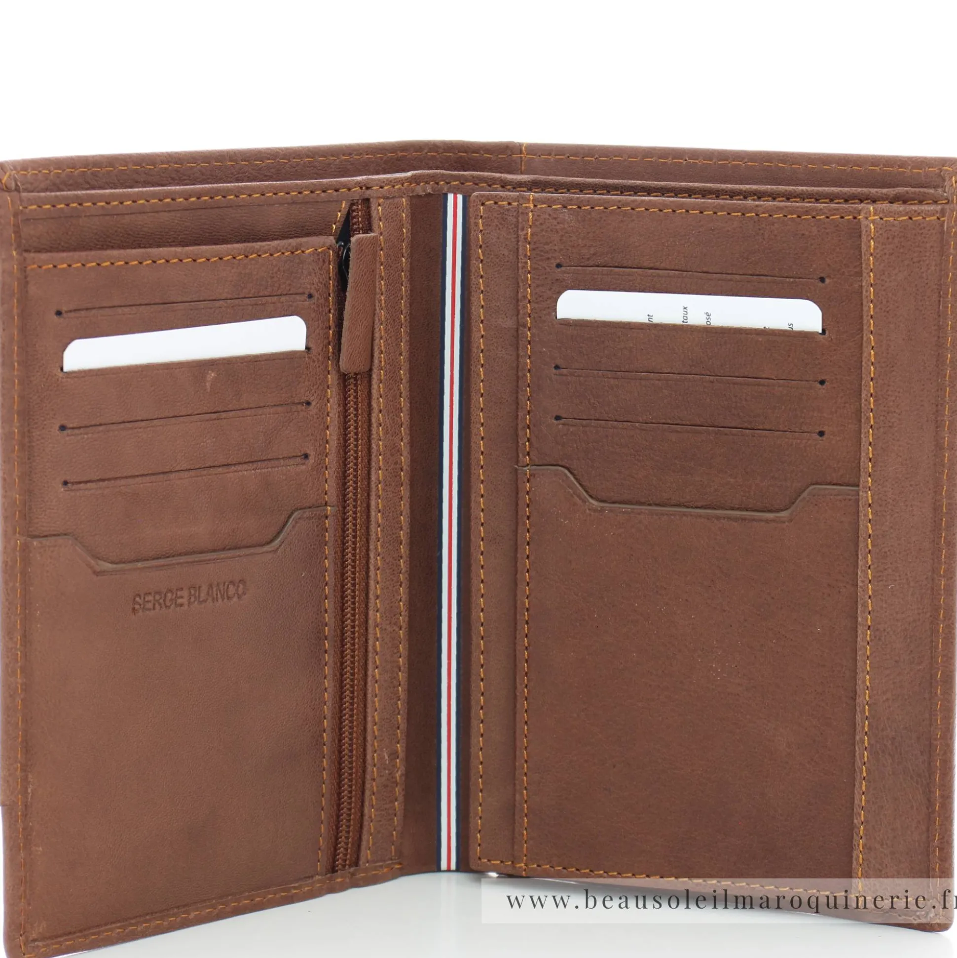 Serge Blanco Grand portefeuille et porte-cartes Anchorage*Homme Portefeuilles Homme