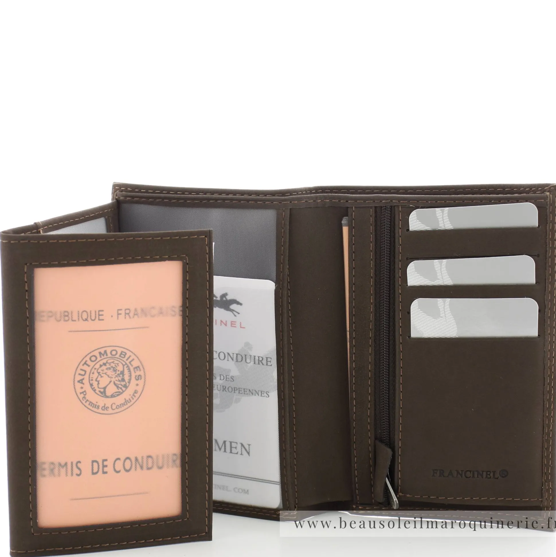Francinel Grand portefeuille homme en cuir Bilbao*Homme Portefeuilles Homme