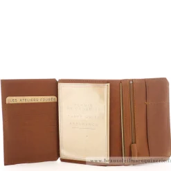 Les Ateliers Foures Grand portefeuille Promethee rabat cartes Baroudeur*Homme Portefeuilles Homme