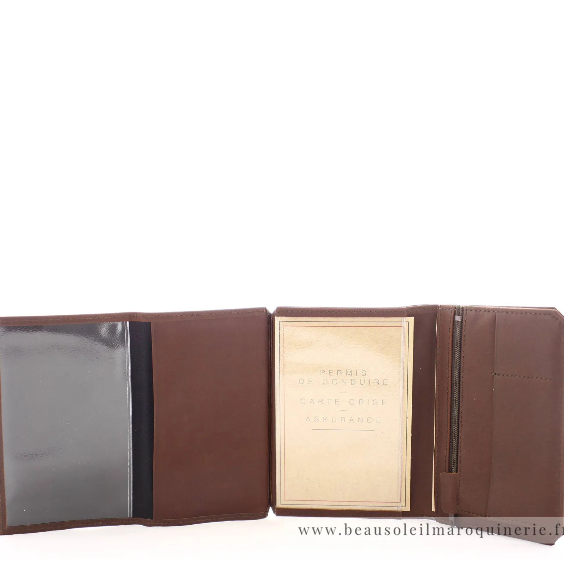 Les Ateliers Foures Grand portefeuille Promethee Baroudeur depliant*Homme Portefeuilles Homme