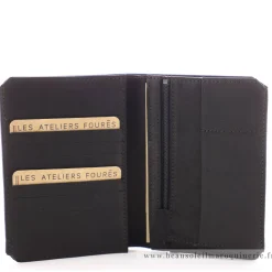 Les Ateliers Foures Grand portefeuille Promethee Baroudeur rabat papiers*Homme Portefeuilles Homme