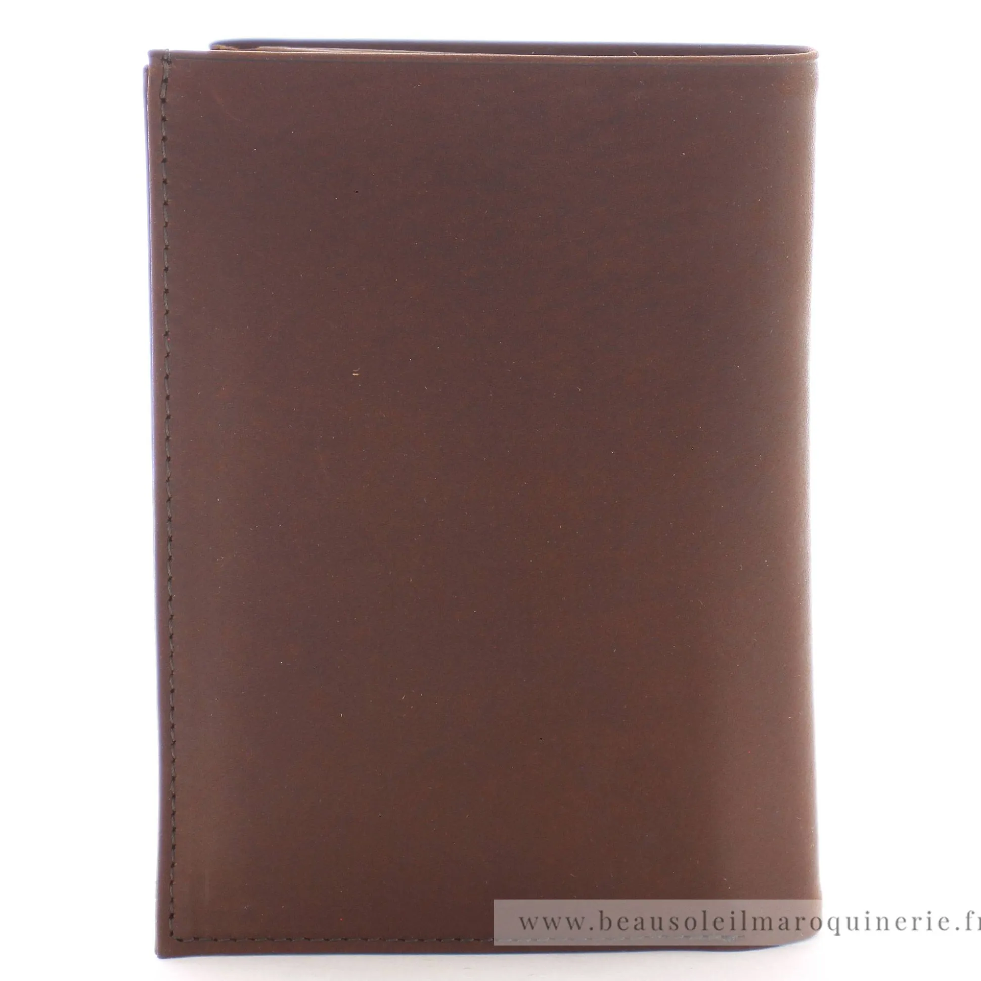 Les Ateliers Foures Grand portefeuille Promethee double rabat Baroudeur*Homme Portefeuilles Homme