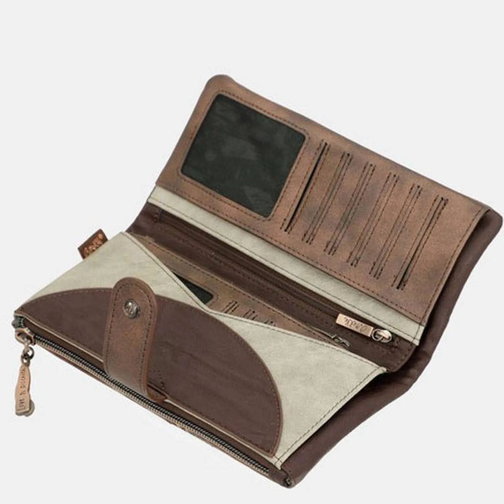 Anekke Grand portefeuille souple Core RFID*Femme Porte-Monnaie Femme