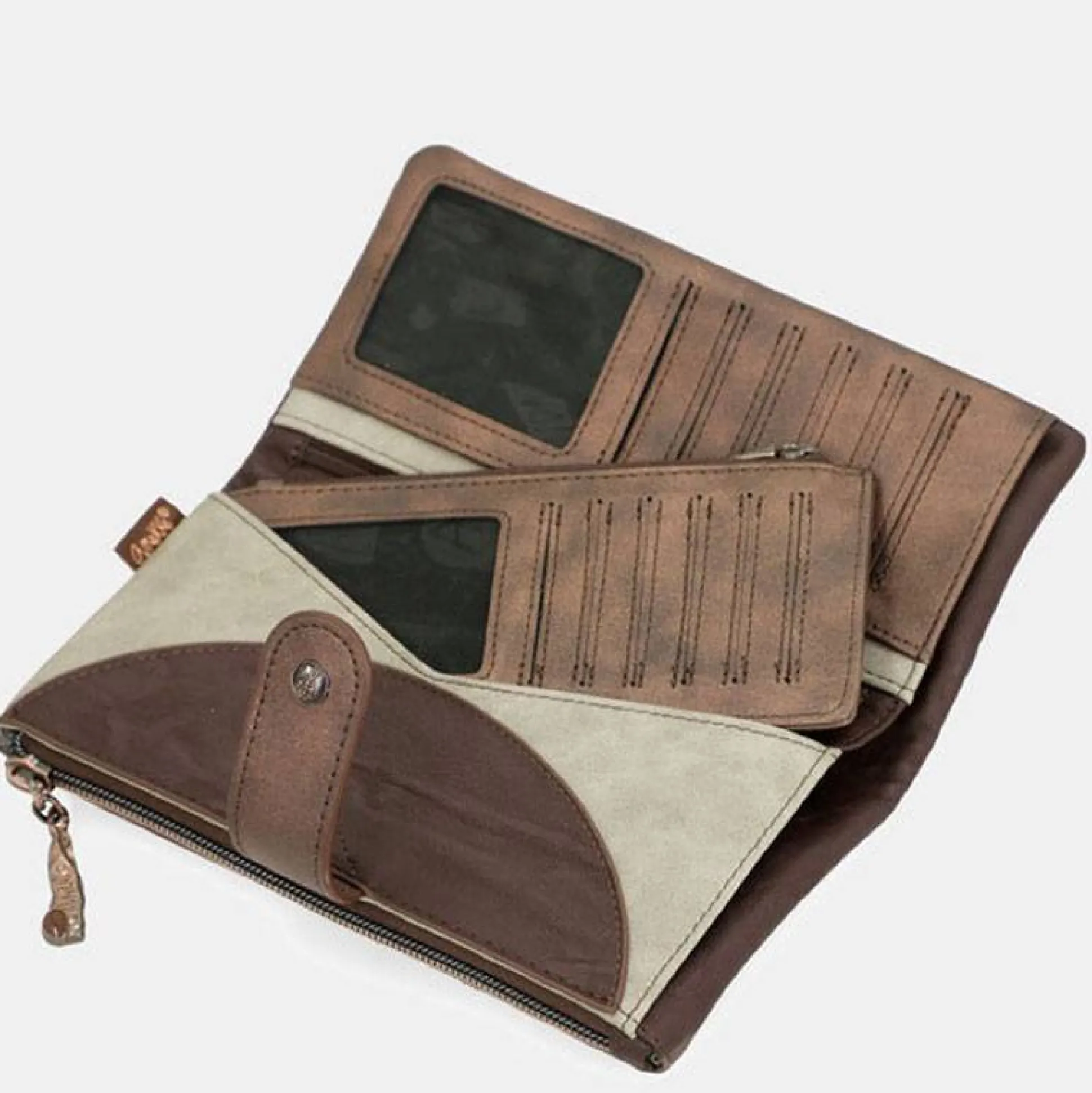 Anekke Grand portefeuille souple Core RFID*Femme Porte-Monnaie Femme