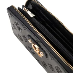 Guess Grand portefeuille zippe Gerty logo 4G*Femme Portefeuilles Femme