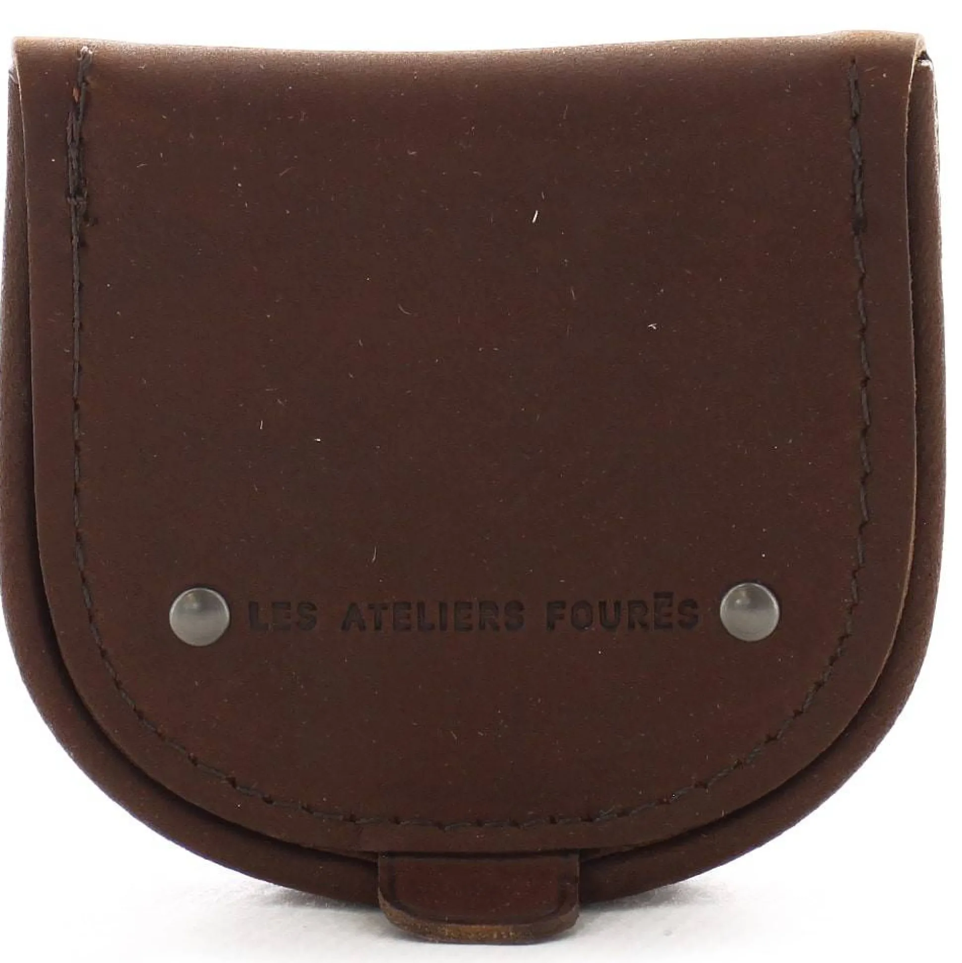 Les Ateliers Foures Grand porte-monnaie cuvette Eleos Baroudeur*Homme Porte-Monnaie Homme