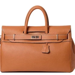 Mac Douglas Grand sac a main Pyla Romy cuir graine S*Femme Sacs À Main