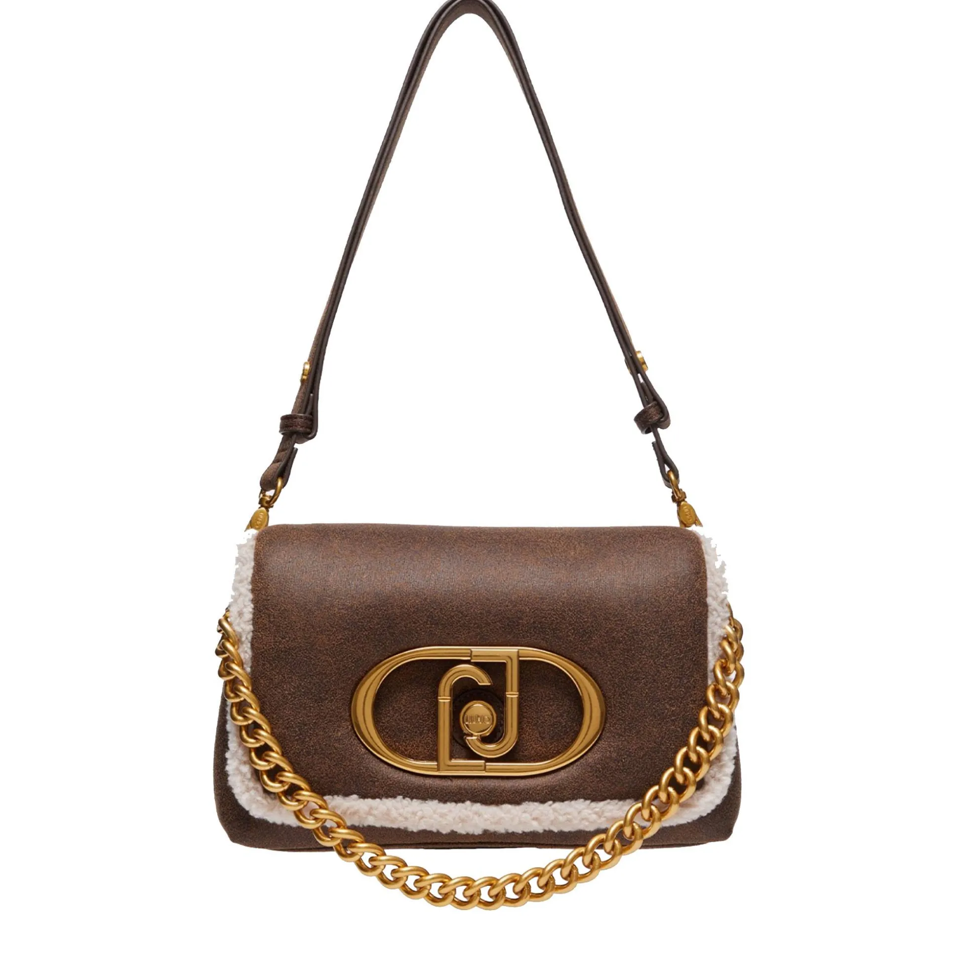 Liu Jo Grand sac a rabat LaPuffy details teddy*Femme Sacs Bandoulière