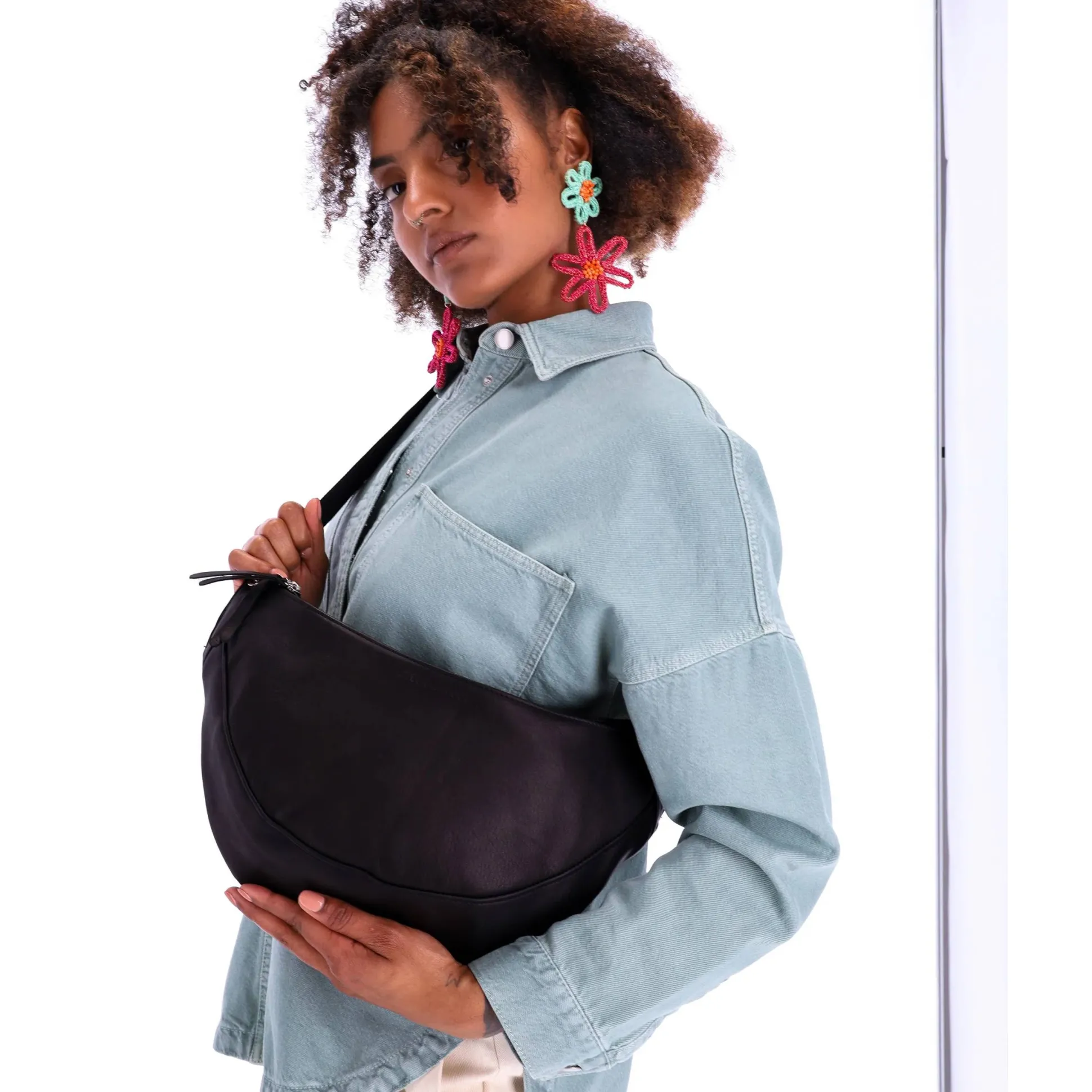 Les Ateliers Foures Grand sac banane femme Atalante maxi*Femme Sacs Banane Femme