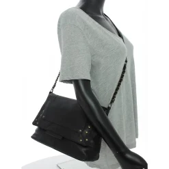 Pieces Grand sac besace Felizia cuir a rabat*Femme Sacs Bandoulière