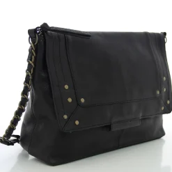 Pieces Grand sac besace Felizia cuir a rabat*Femme Sacs Bandoulière