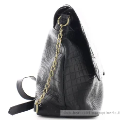 Pieces Grand sac besace Felizia cuir a rabat*Femme Sacs Bandoulière