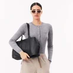 Lacoste Grand sac cabas City Court*Femme Sacs Porté Épaule