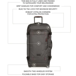 Eastpak Grand sac de voyage Tranverz CNNCT L 79cm* Valises 2 Roues