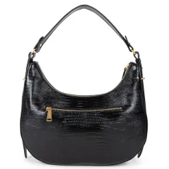Lancaster Grand sac d'epaule Exotic Lezard & Croco*Femme Sacs Porté Épaule