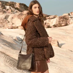 Arthur Aston Grand sac Edith porte travers en cuir*Femme Sacs Bandoulière