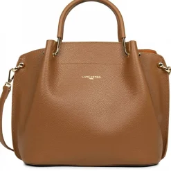 Lancaster Grand sac Louisa Foulonne Double Made in France*Femme Sacs À Main