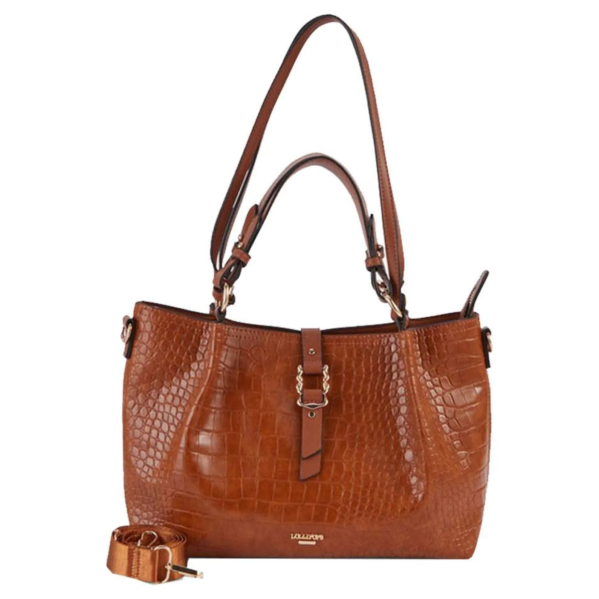 Lollipops Grand sac porte epaule style crocodile Olizy*Femme Sacs Porté Épaule