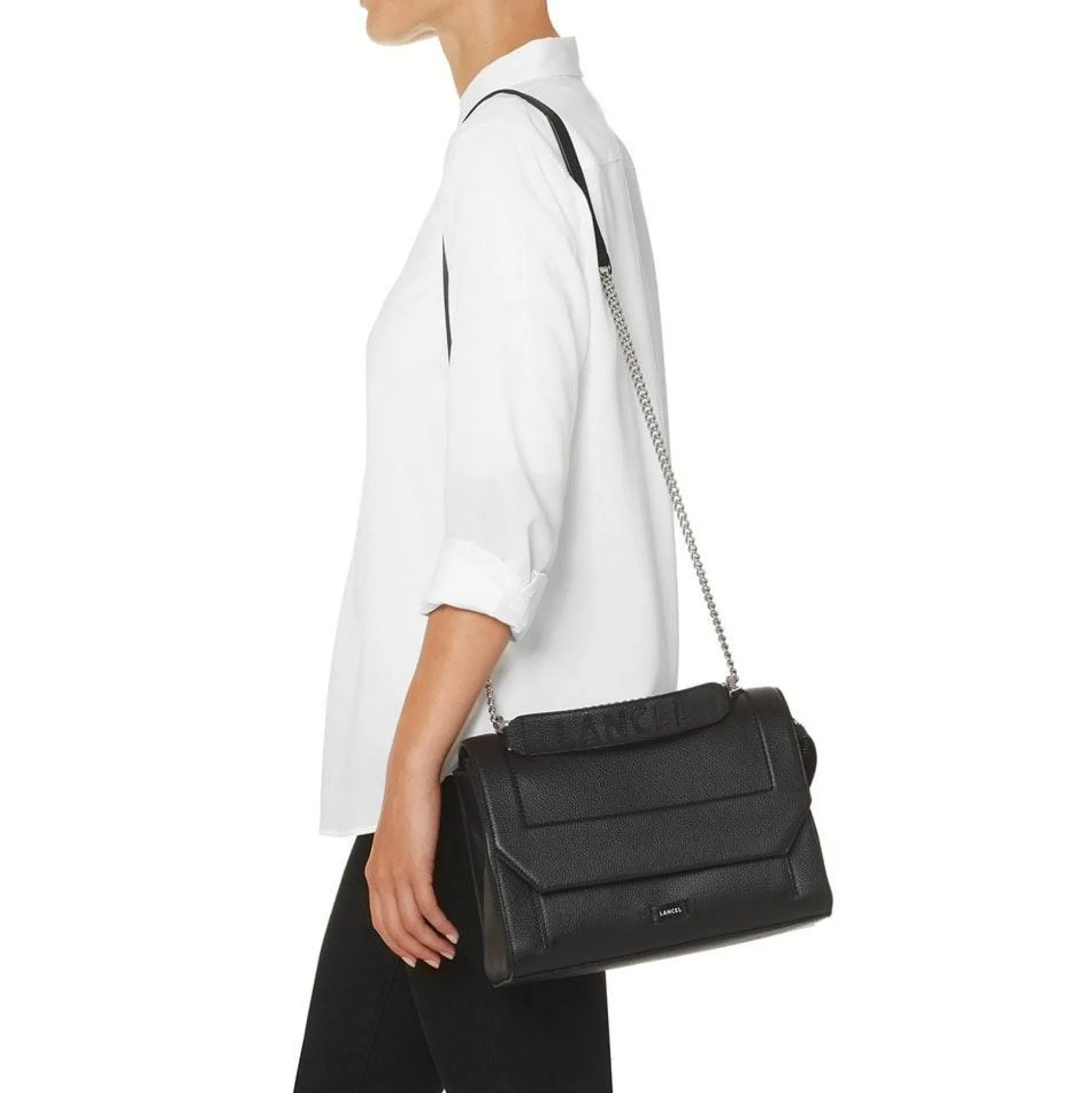 Lancel Grand sac rabat Ninon L a bandouliere*Femme Sacs Bandoulière