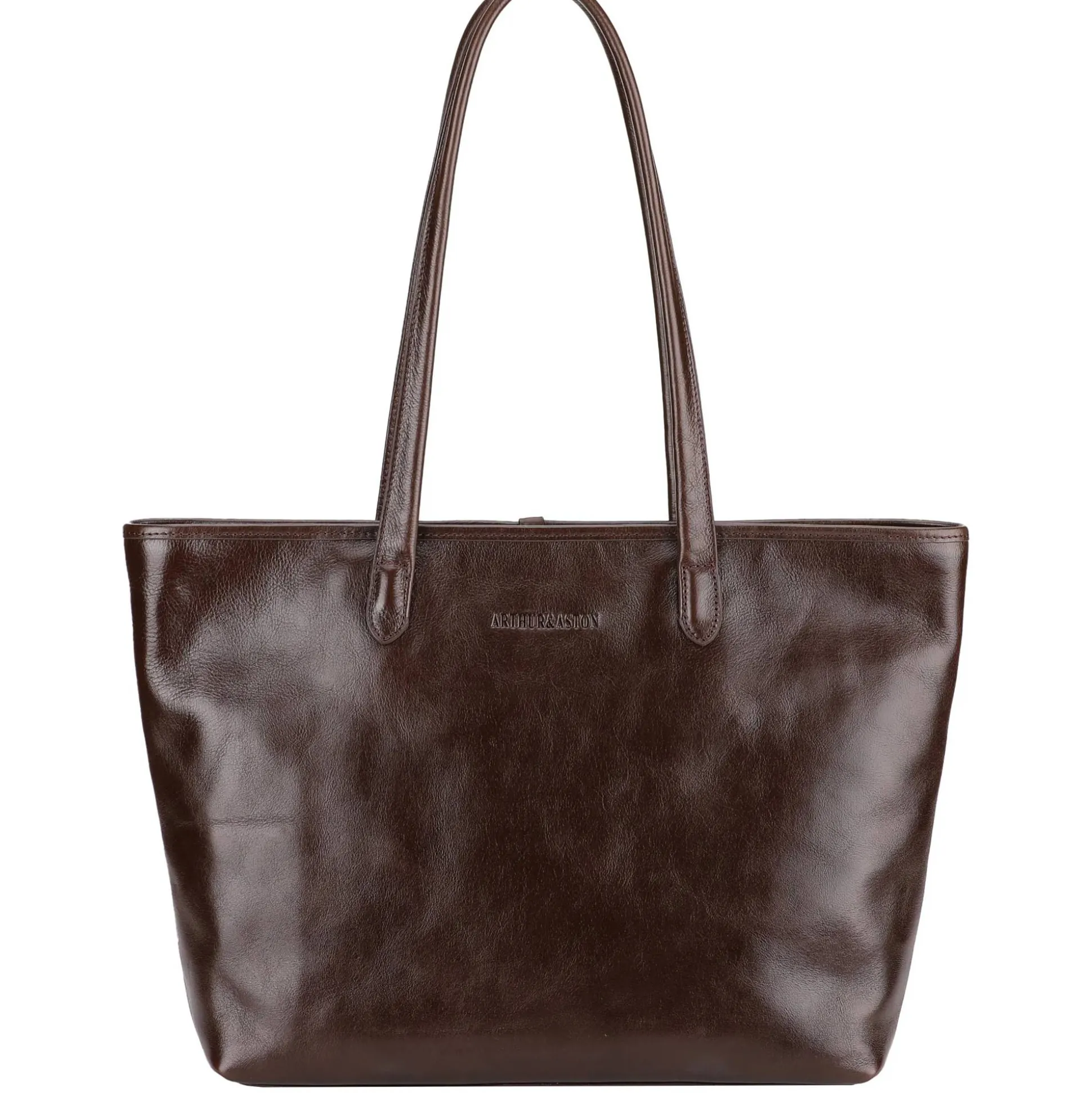 Arthur Aston Grand sac shopping Edith en cuir*Femme Sacs Porté Épaule