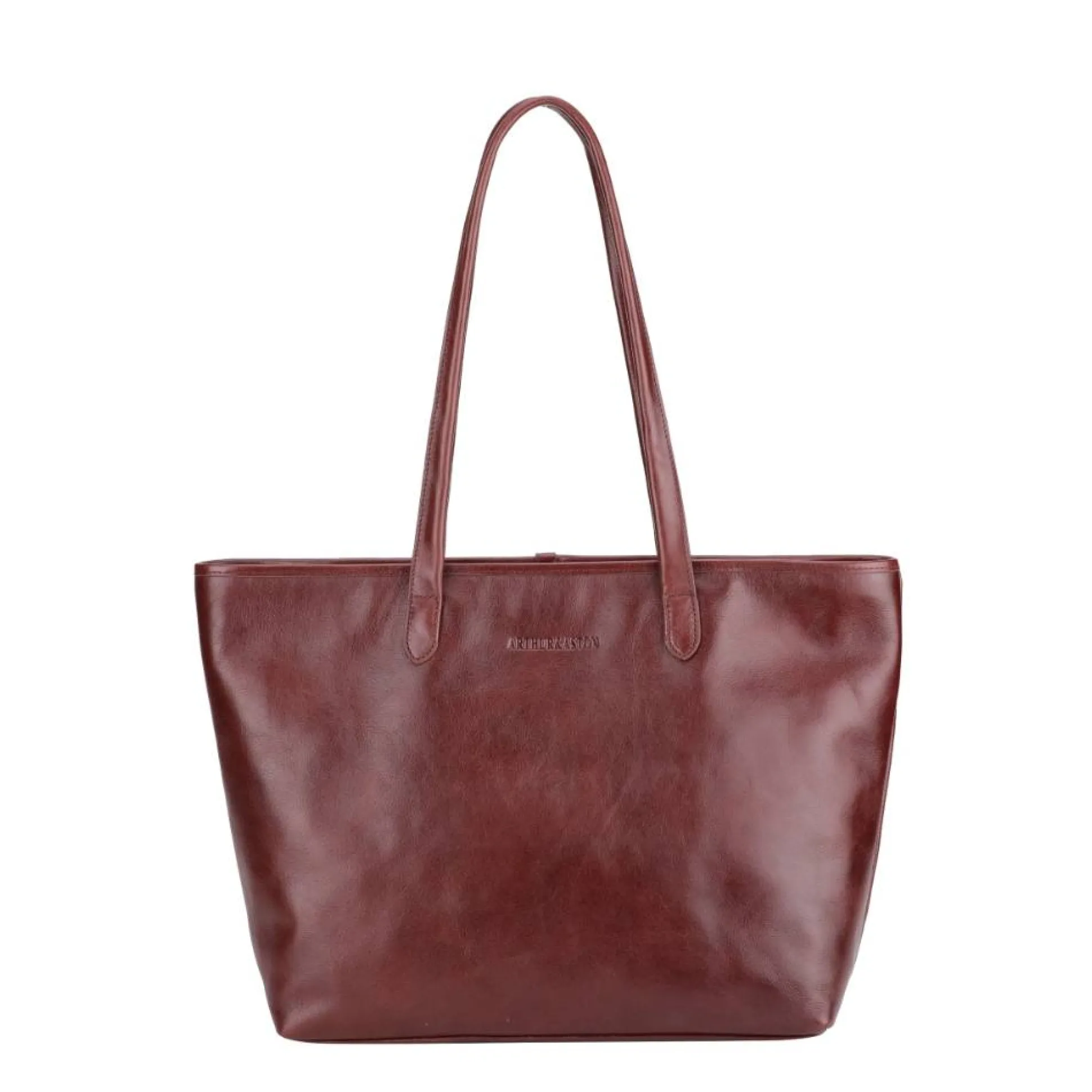 Arthur Aston Grand sac shopping Edith en cuir*Femme Sacs Porté Épaule