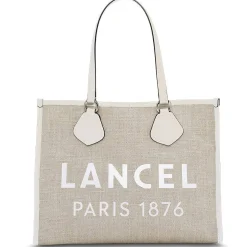 Lancel Grand sac Summer Tote L toile de jute*Femme Sacs Cabas