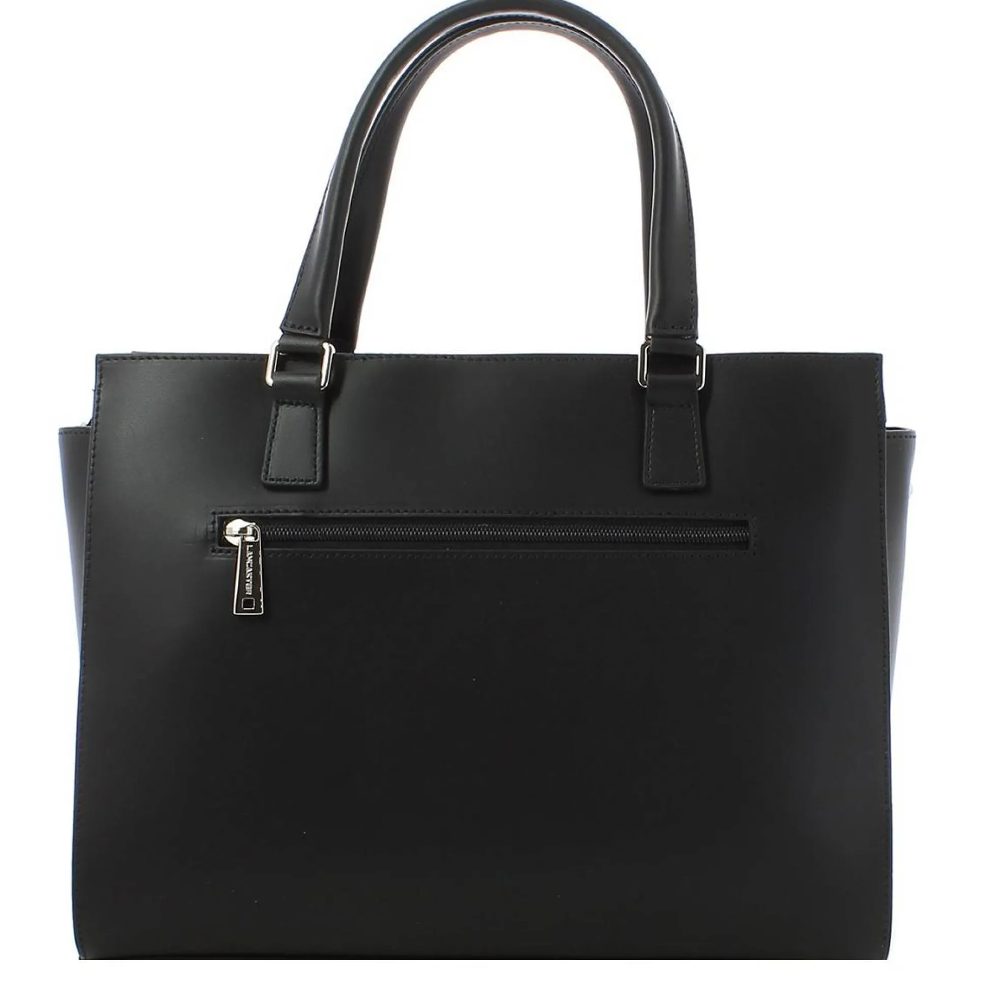 Lancaster Grand sac trapeze cuir lisse Smooth Made in France*Femme Sacs À Main