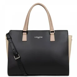 Lancaster Grand sac trapeze cuir lisse Smooth Made in France*Femme Sacs À Main