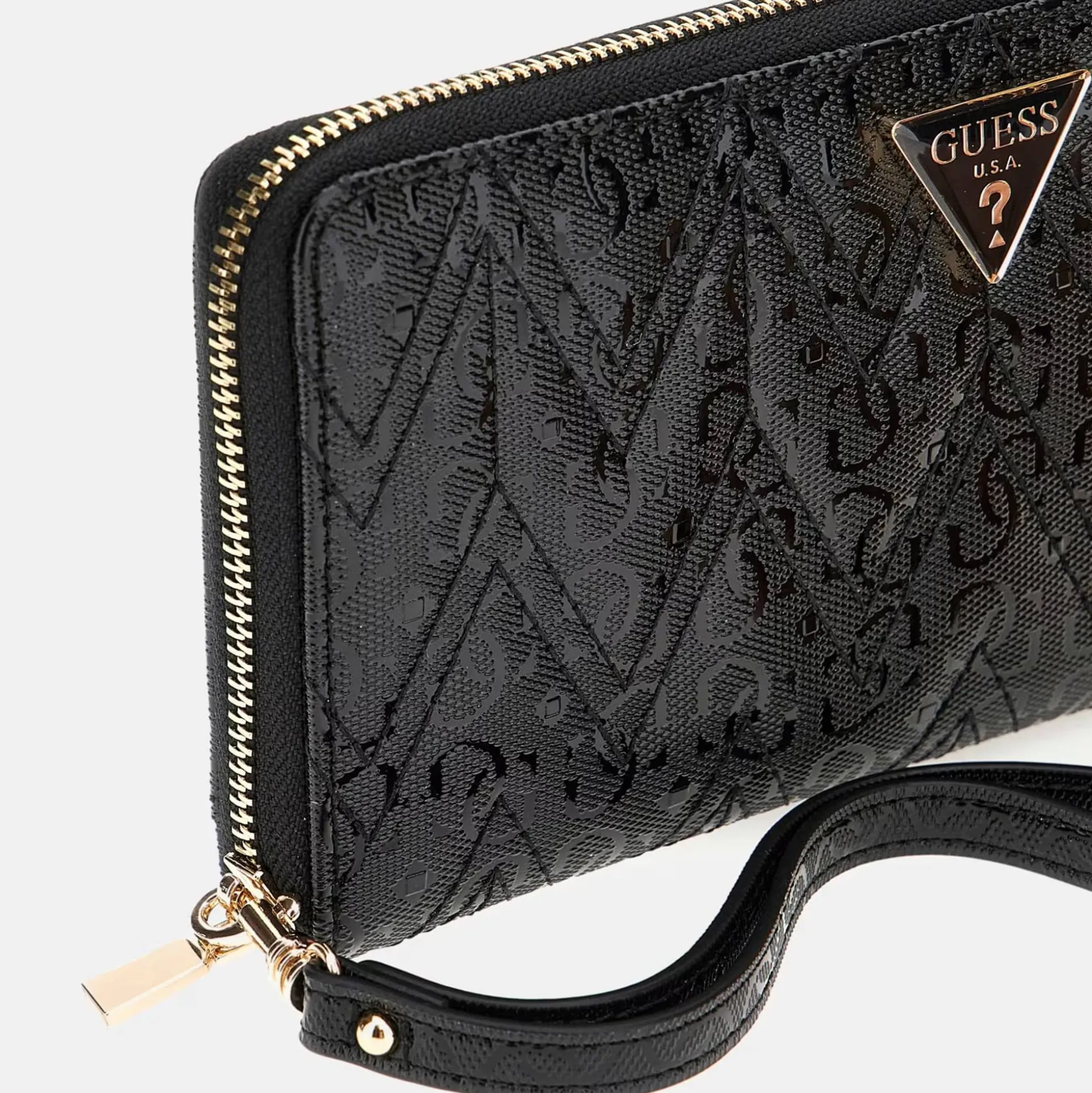 Guess Maxi portefeuille Adelard effet verni*Femme Portefeuilles Femme