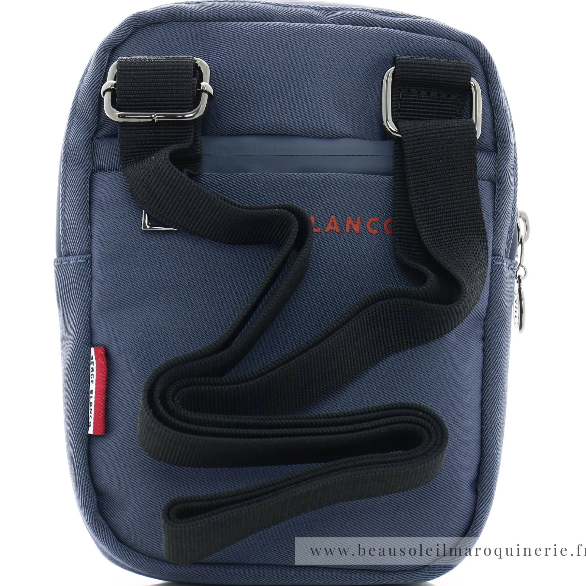 Serge Blanco Mini baggy plat a bandouliere Basik*Homme Petites Sacoches Homme|Sacoches Homme