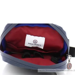 Serge Blanco Mini baggy plat a bandouliere Basik*Homme Petites Sacoches Homme|Sacoches Homme