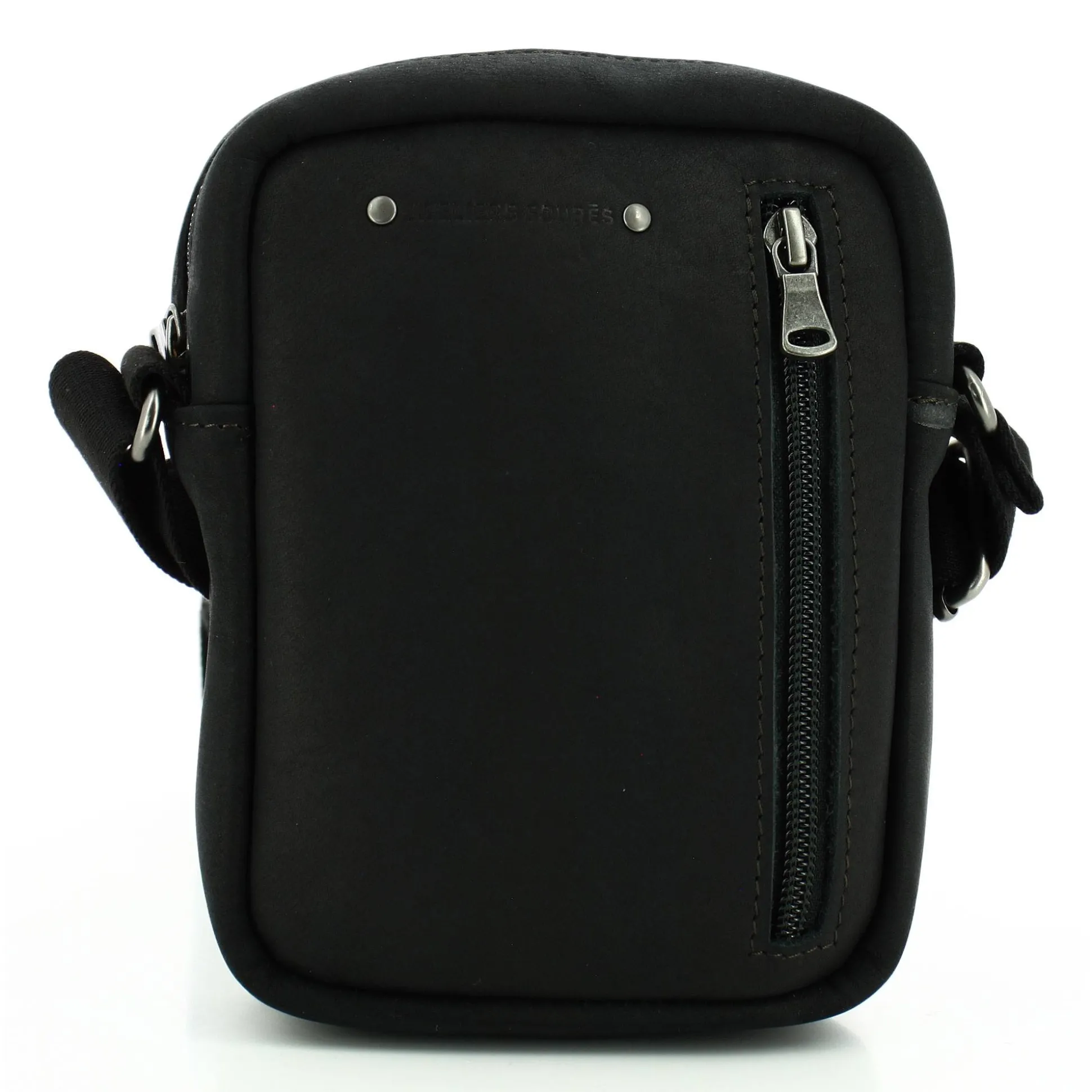 Les Ateliers Foures Mini pochette Ceos Baroudeur en cuir*Homme Petites Sacoches Homme