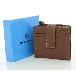 Serge Blanco Mini porte-cartes Marfa a bouton pression*Femme/Homme Porte-Cartes Homme|Porte-Cartes Femme